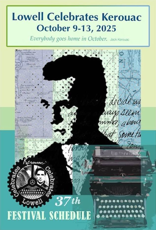 Lowell Celebrates Kerouac October 9-13, 2025
